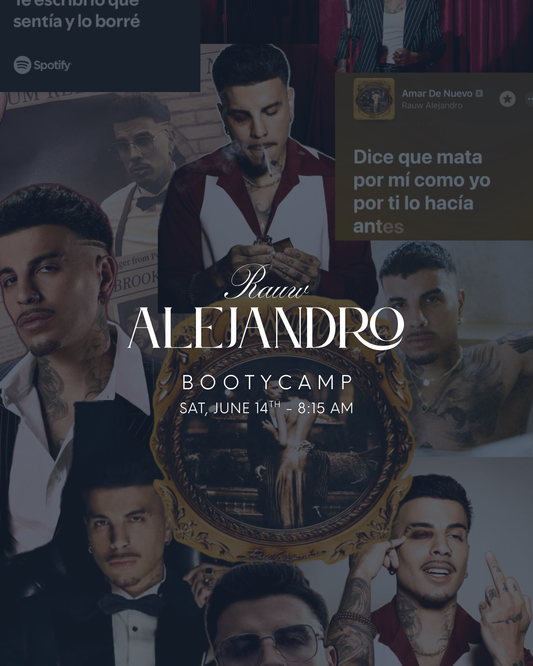 Rauw Alejandro Bootycamp