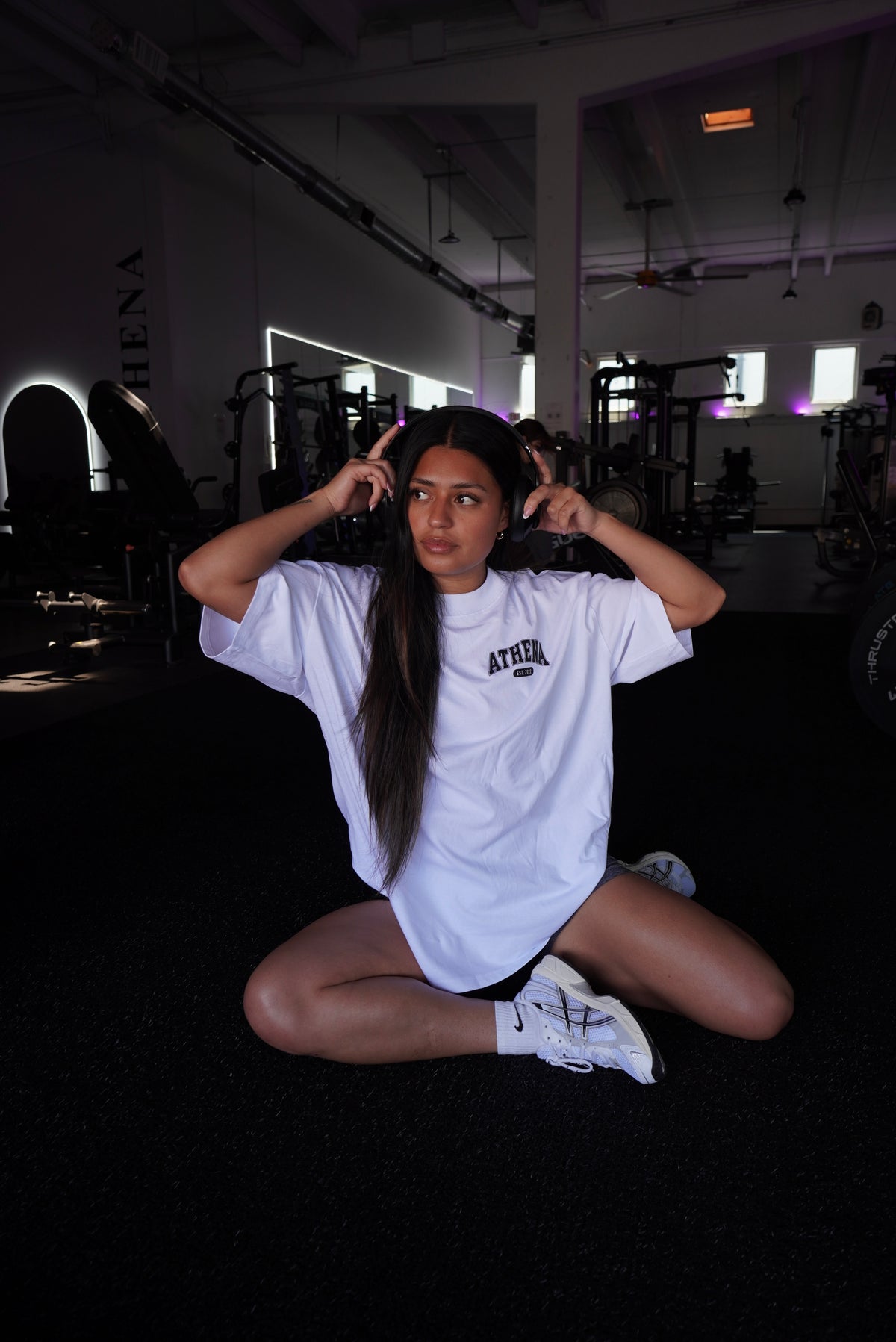 Athena Varsity Oversized Tee